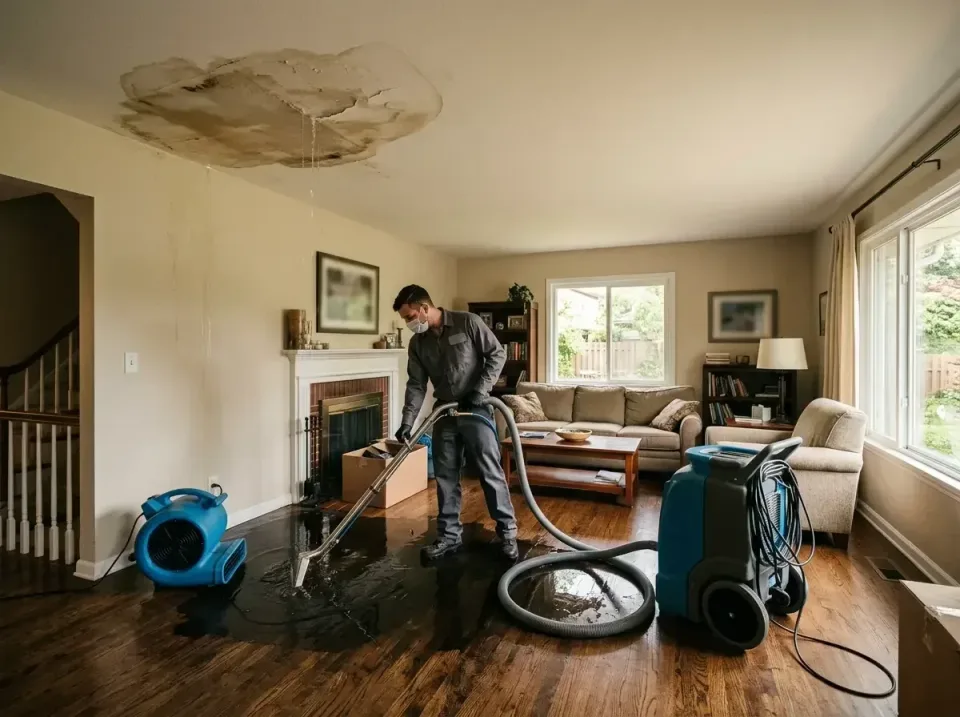 attic-pipe-burst-ceiling-drip-008 — frequently asked questions, Water Damage Restoration & Carpet Care in La Crescenta-Montr…